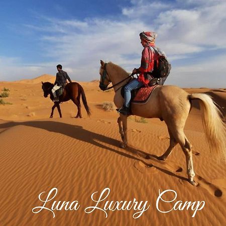 Luna Luxury Camp Hotel Merzouga Bagian luar foto