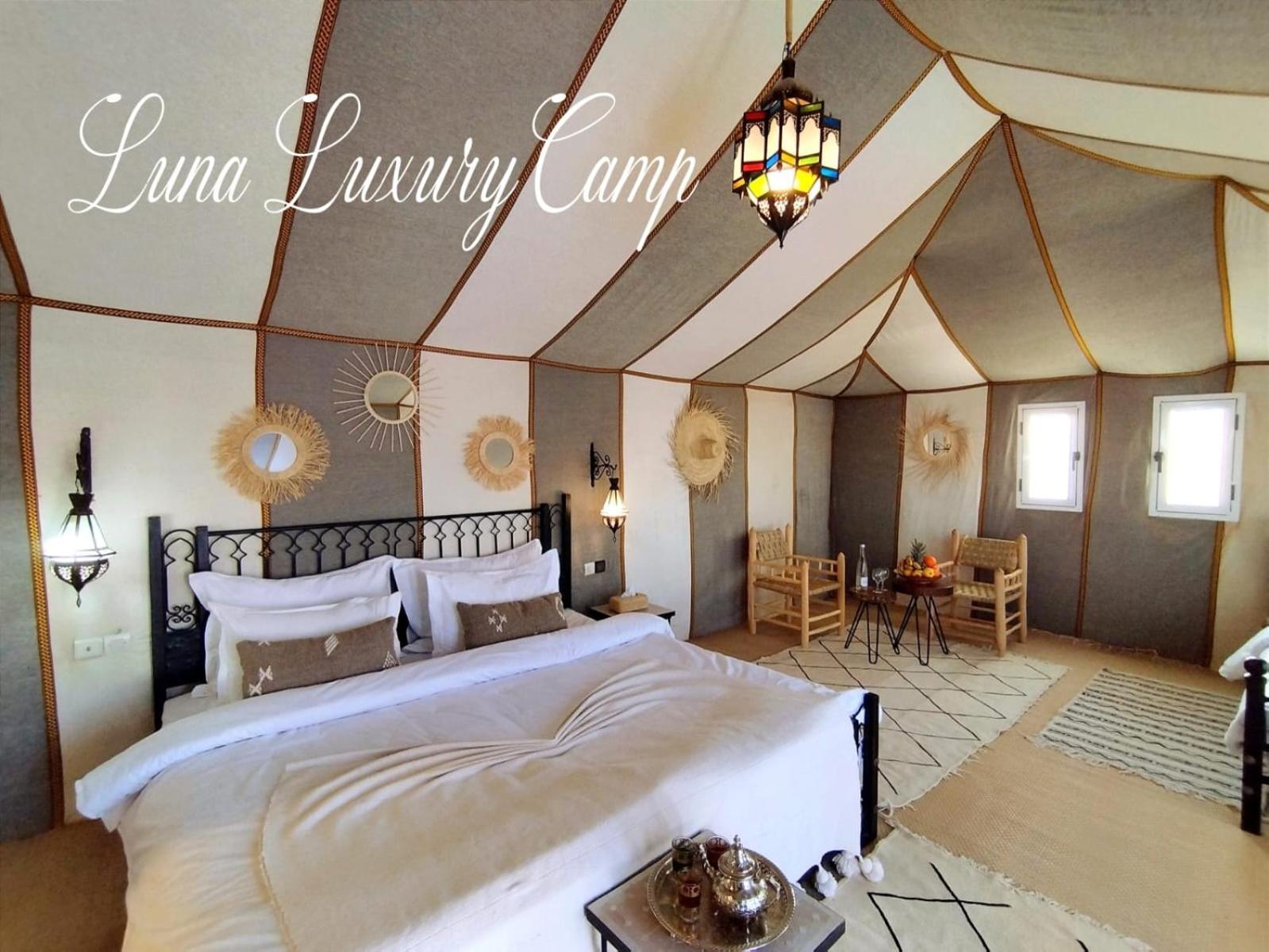 Luna Luxury Camp Hotel Merzouga Bagian luar foto