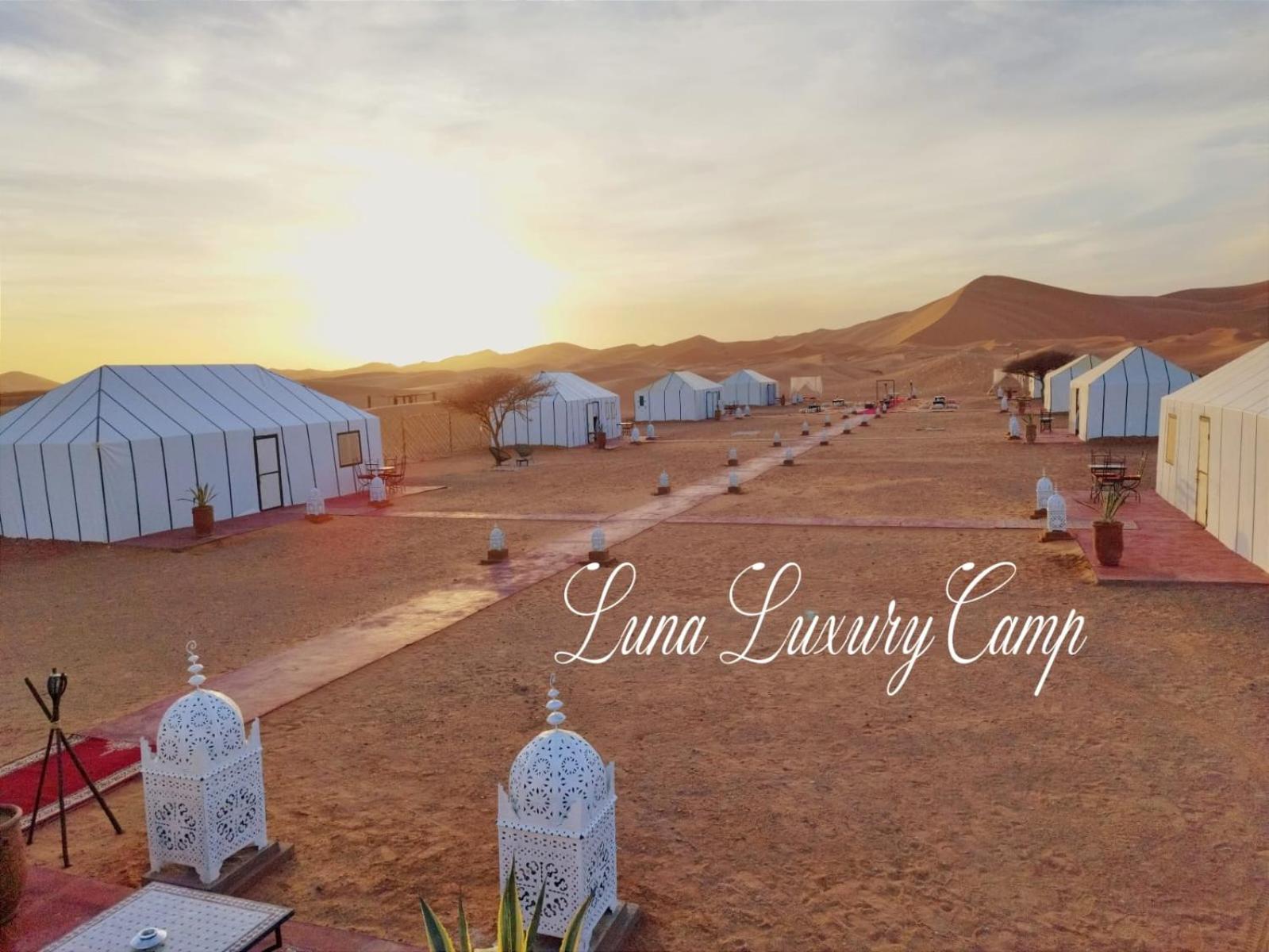 Luna Luxury Camp Hotel Merzouga Bagian luar foto