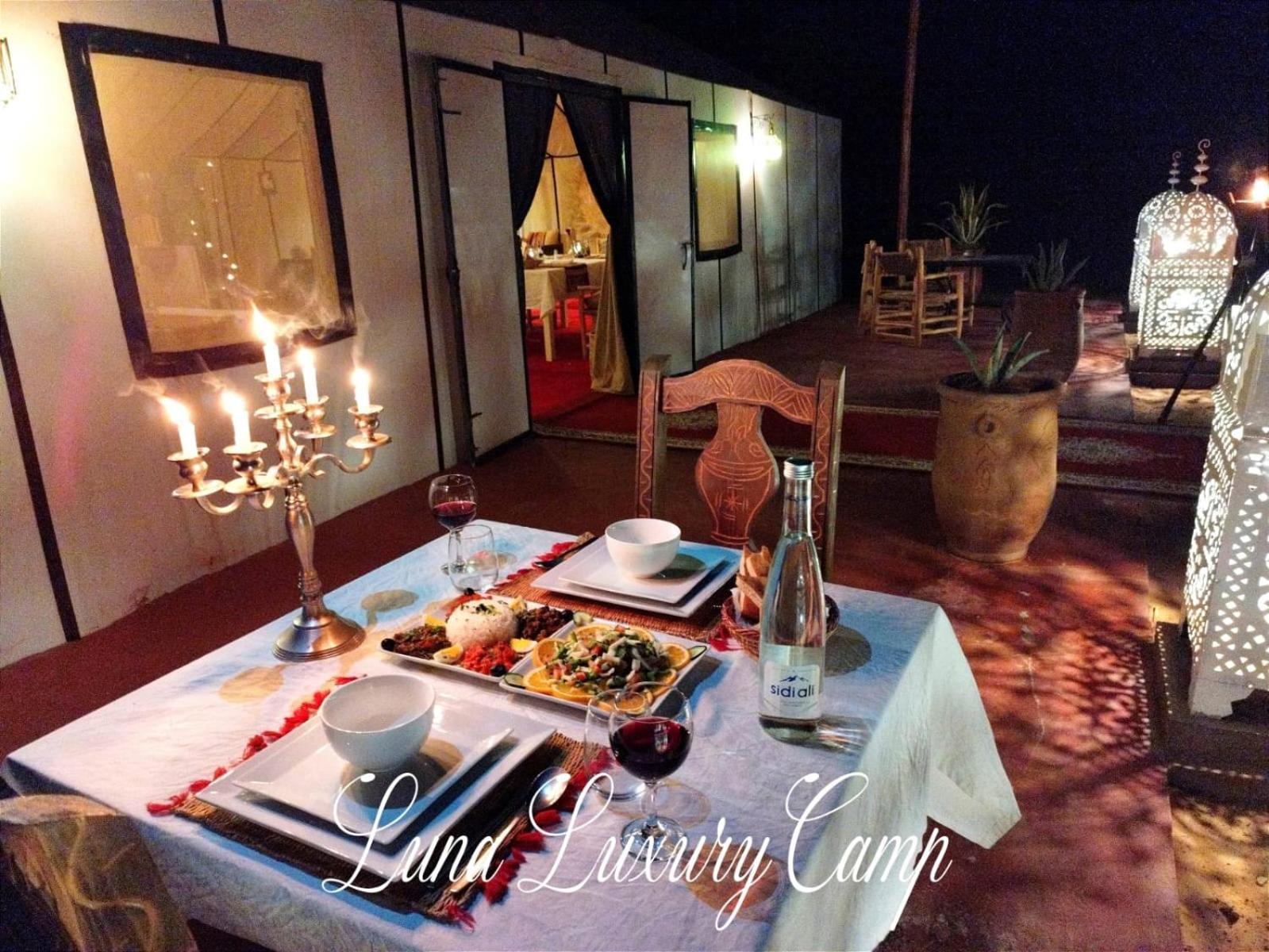 Luna Luxury Camp Hotel Merzouga Bagian luar foto