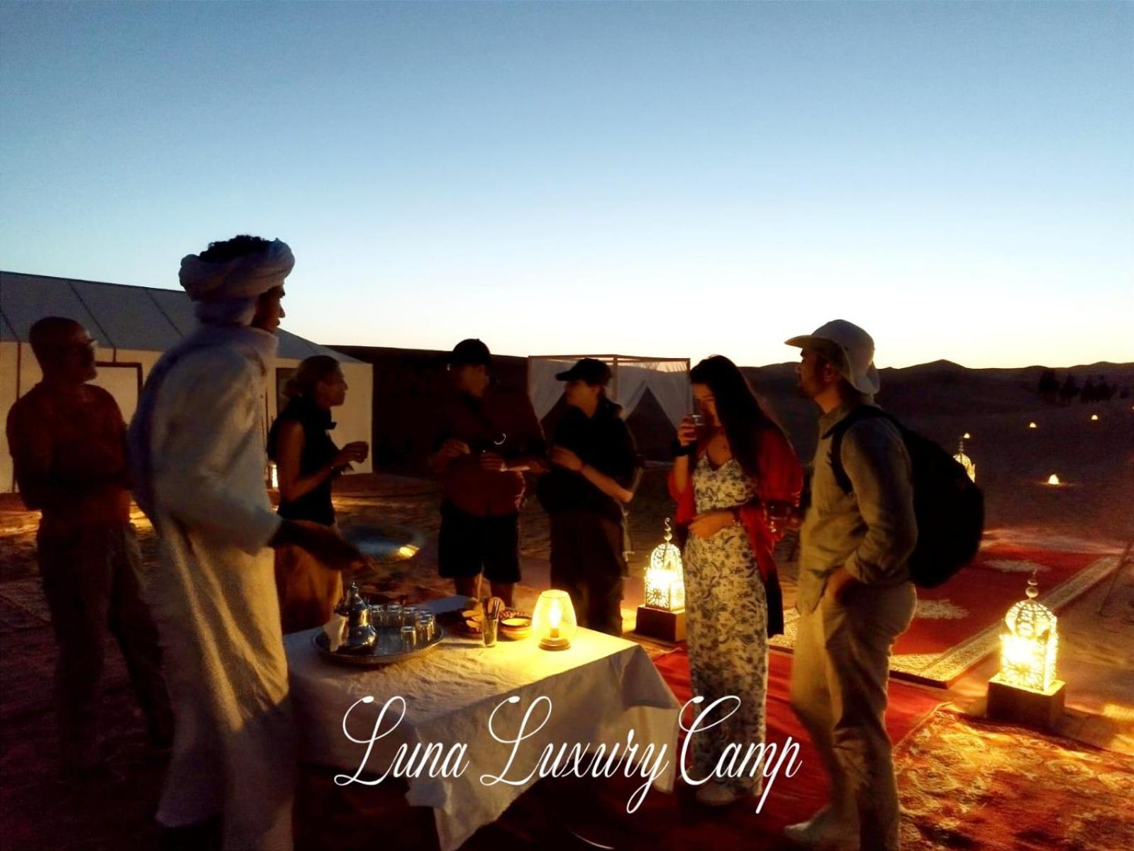 Luna Luxury Camp Hotel Merzouga Bagian luar foto